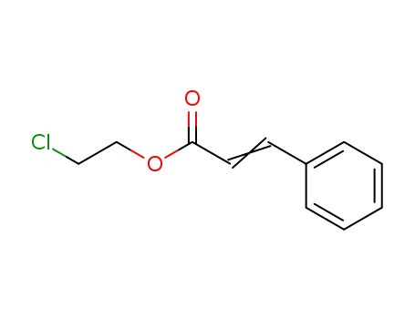 Molecular Structure of 946-84-9 (2-chloroethyl (2E)-3-phenylprop-2-enoate)