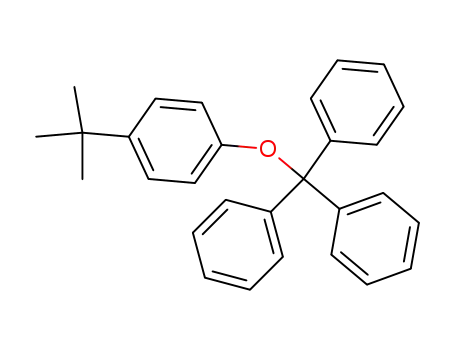 Molecular Structure of 183380-22-5 (Benzene, 1-(1,1-dimethylethyl)-4-(triphenylmethoxy)-)