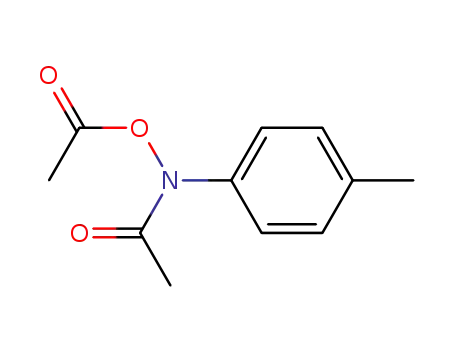 Molecular Structure of 27451-20-3 (N,O-Diacetyl-N-(4-methylphenyl)hydroxylamine)