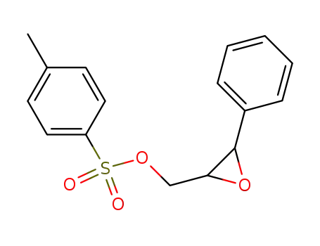 Molecular Structure of 196800-20-1 ((3-phenyloxiran-2-yl)methyl 4-methylbenzenesulfonate)