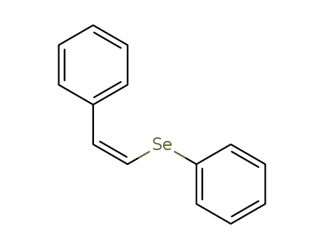 Benzene, [(2-phenylethenyl)seleno]-, (Z)-