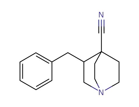 3-(phenylmethyl)-1-azabicyclo<2.2.2>octane-4-carbonitrile