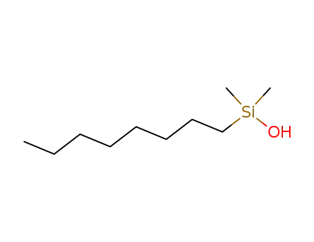 Molecular Structure of 64451-51-0 (Silanol, dimethyloctyl-)