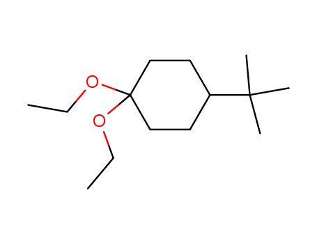 Cyclohexane,4-(1,1-dimethylethyl)-1,1-diethoxy-