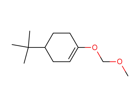Molecular Structure of 89726-97-6 (Cyclohexene, 4-(1,1-dimethylethyl)-1-(methoxymethoxy)-)