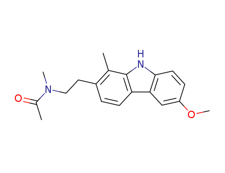 Acetamide,N-[2-(6-methoxy-1-methyl-9H-carbazol-2-yl)ethyl]-N-methyl-