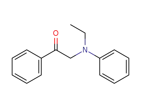 Molecular Structure of 32119-56-5 (2-(ethyl(phenyl)amino)-1-phenylethan-1-one)