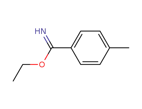 Molecular Structure of 827-71-4 (Benzenecarboximidic acid, 4-methyl-, ethyl ester)