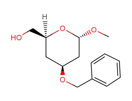 [(2S,4S,6S)-4-(benzyloxy)-6-methoxytetrahydro-pyran-2-yl]-methanol
