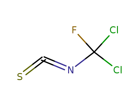Molecular Structure of 35371-85-8 (Dichloro-fluoro-isothiocyanato-methane)