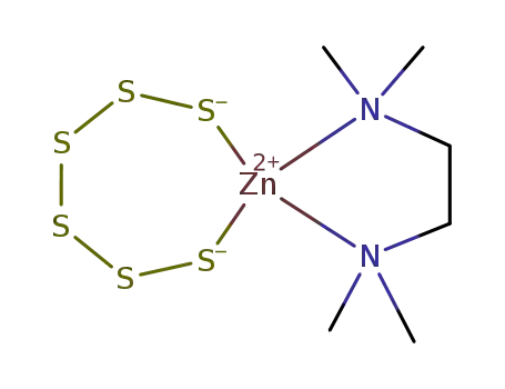(N,N,N′,N′-tetramethylethylenediamine)zinc hexasulfide