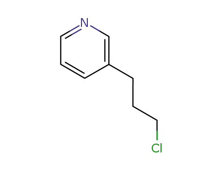 Molecular Structure of 21011-66-5 (3-(3-CHLORO-PROPYL)-PYRIDINE)