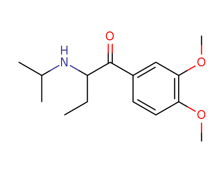 1-Butanone,1-(3,4-dimethoxyphenyl)-2-[(1-methylethyl)amino]-
