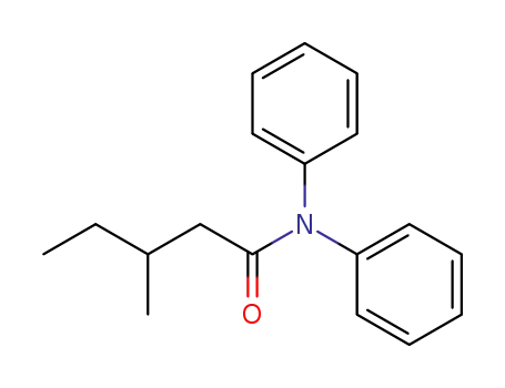Molecular Structure of 854882-78-3 (3-methyl-valeric acid diphenylamide)