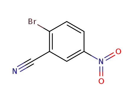 Molecular Structure of 134604-07-2 (1-CYANO-2-BROMO-5-NITROBENZENE)