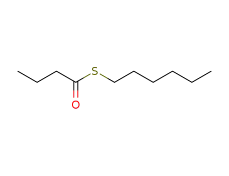 Molecular Structure of 2432-54-4 (S-Hexyl butanethioate)