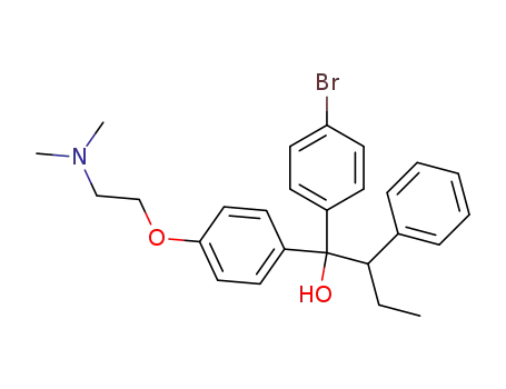 Benzeneethanol,
a-(4-bromophenyl)-a-[4-[2-(dimethylamino)ethoxy]phenyl]-b-ethyl-