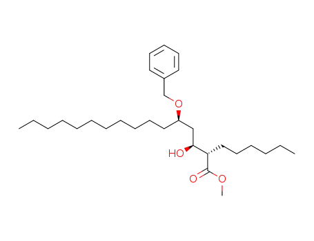 Methyl (2S,3S,5R)-5-(benzyloxy)-2-hexyl-3-hydroxyhexadecanoate