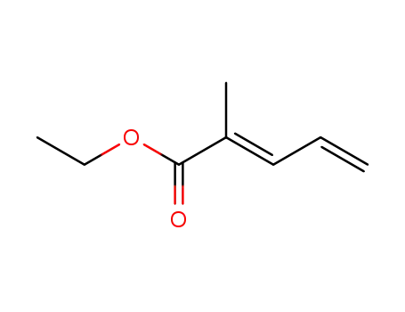 2,4-Pentadienoic acid, 2-methyl-, ethyl ester, (E)-