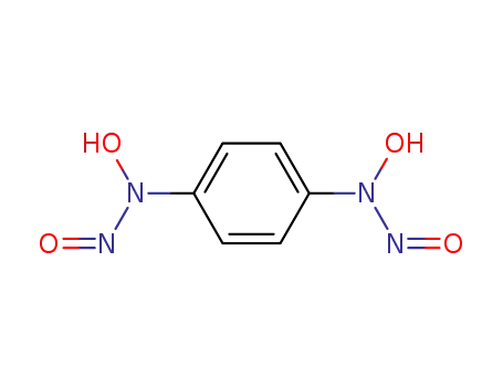 Molecular Structure of 24924-26-3 (N,N'-dinitroso-1,4-phenylenedihydroxylamine)