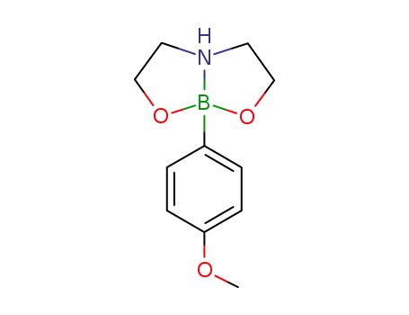 4,5,7,8-tetrahydro-2-(4'-methoxyphenyl)-6H-[1,3,6,2]dioxazaborocane
