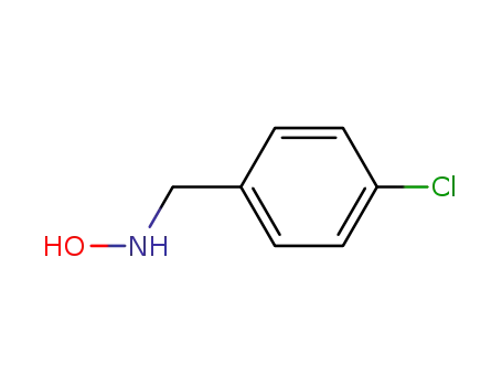 Molecular Structure of 51307-68-7 (N-4-chlorobenzylhydroxylamine)