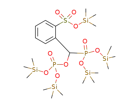 Molecular Structure of 1416767-26-4 (C<sub>22</sub>H<sub>50</sub>O<sub>10</sub>P<sub>2</sub>SSi<sub>5</sub>)