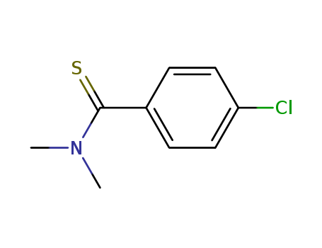 Benzenecarbothioamide,4-chloro-N,N-dimethyl- cas  15563-46-9