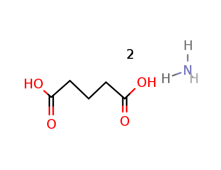 Glutaric acid, monoammonium salt