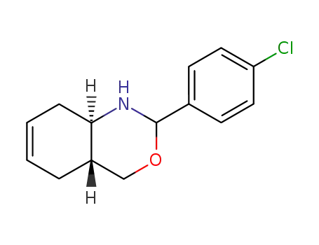 (4aR,8aR)-2-(4-Chloro-phenyl)-1,4,4a,5,8,8a-hexahydro-2H-benzo[d][1,3]oxazine