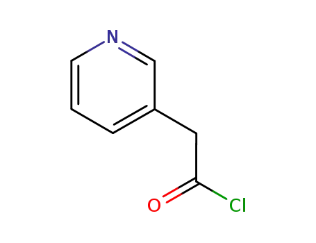 Molecular Structure of 120067-55-2 (3-pyridylacetyl chloride)