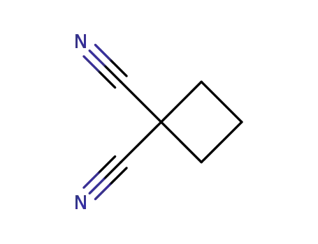 Molecular Structure of 110220-15-0 (cyclobutane-1,1-dicarbonitrile)