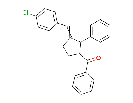 [3-(4-chloro-benzylidene)-2-phenyl-cyclopentyl]-phenyl ketone