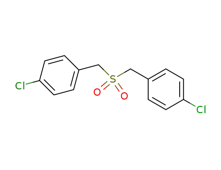 Molecular Structure of 84355-05-5 (1-chloro-4-[(4-chlorophenyl)methylsulfonylmethyl]benzene)