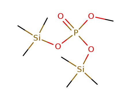 Molecular Structure of 18291-81-1 (phosphoric acid, bis(trimethylsilyl)monomethyl ester)