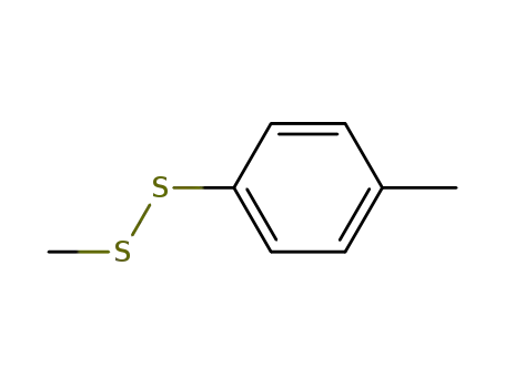 Molecular Structure of 57266-34-9 (Disulfide, methyl 4-methylphenyl)
