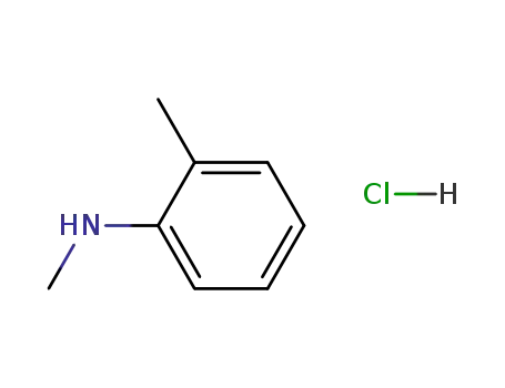 Molecular Structure of 10541-29-4 (N-methyl-o-toluidine hydrochloride)