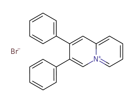 2,3-diphenylquinolizinium bromide