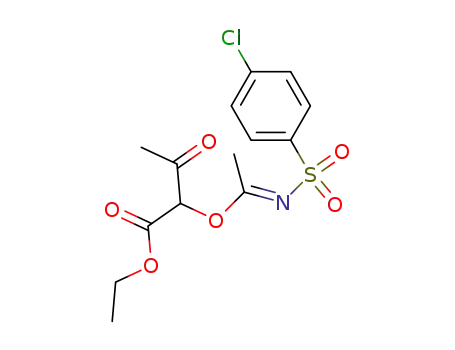 N-(4-chlorobenzenesulfonyl)imidoylacetic acid (acetylethoxycarbonyl)methyl ester