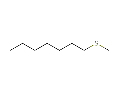 Molecular Structure of 20291-61-6 (N-HEPTYL METHYL SULFIDE)