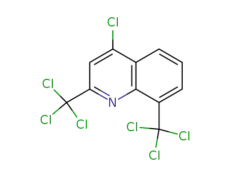 Quinoline, 4-chloro-2,8-bis(trichloromethyl)-
