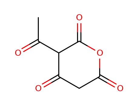 Molecular Structure of 33524-90-2 (3-acetyl-tetrahydropyran-2,4,6-trione)
