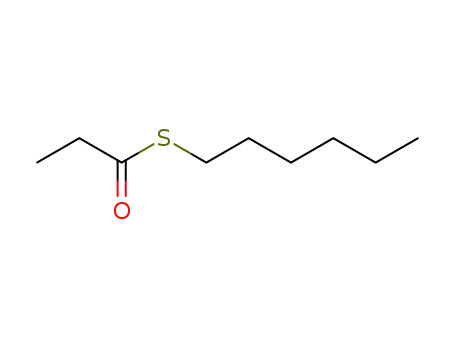 Thiopropionic acid S-hexyl ester