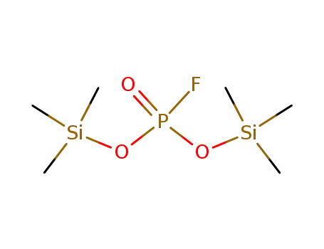 Molecular Structure of 5668-94-0 (bis(trimethylsilyl) phosphorofluoridate)
