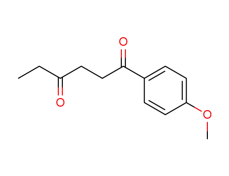 Molecular Structure of 62596-41-2 (1,4-Hexanedione, 1-(4-methoxyphenyl)-)