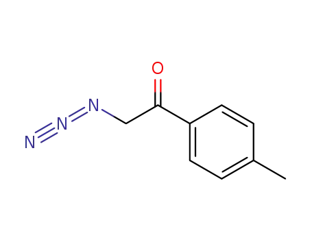 Molecular Structure of 6595-30-8 (Ethanone, 2-azido-1-(4-methylphenyl)-)