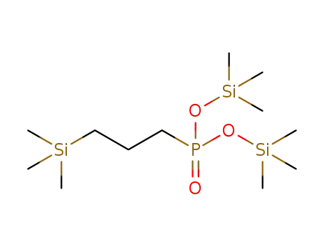 Molecular Structure of 1219077-75-4 (bis(trimethylsilyl) [3-(trimethylsilyl)propyl]phosphonate)