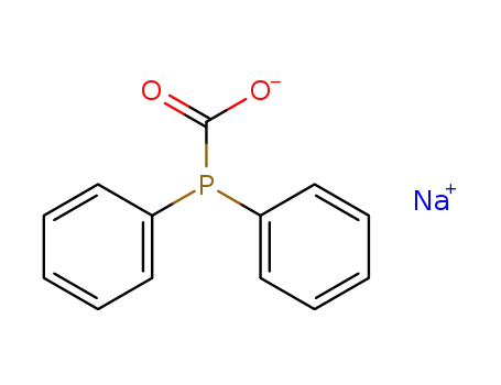Molecular Structure of 120175-90-8 (Natriumdiphenylphosphinoformiat)