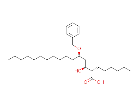 (2S,3S,5R)-5-(benzyloxy)-3-hydroxy-2-hexylhexadecanoic acid