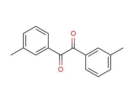 Molecular Structure of 4463-26-7 (Ethanedione, bis(3-methylphenyl)-)